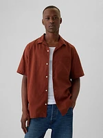 Linen-Cotton Resort Shirt