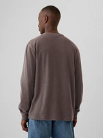 Waffle Henley T-Shirt