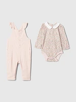 Baby Corduroy Overall Outfit Set