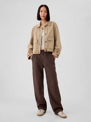 High Rise Double-Knee Carpenter Pants