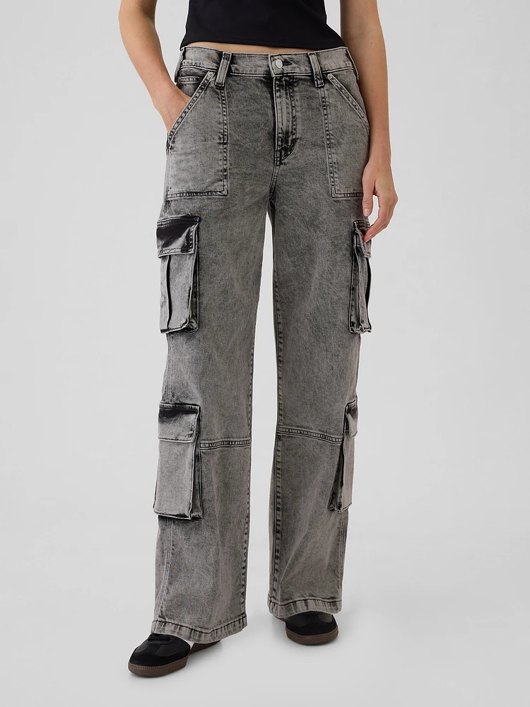 Mid Rise Cuffed '90s Loose Jeans