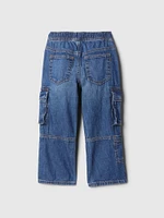 Baby & Toddler Cargo Baggy Jeans