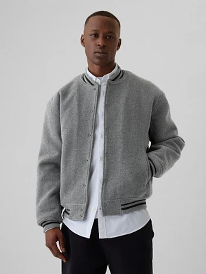 Wool Bomber Jacket