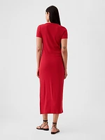 Modern Rib Maxi T-Shirt Dress