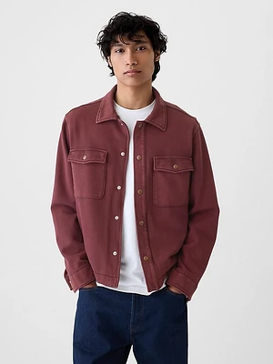 Heavyweight Fleece Shirt Jacket