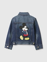 Gap Disney Baby Mickey Mouse Icon Denim Jacket