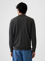 Merino Polo Sweater