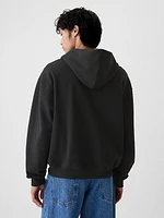 Heavyweight Athletic Logo Full-Zip Hoodie