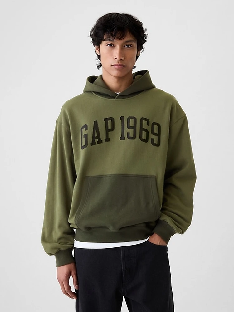 1969 Logo Colorblock Hoodie