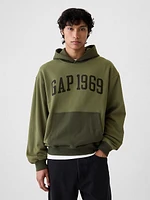 1969 Logo Colorblock Hoodie