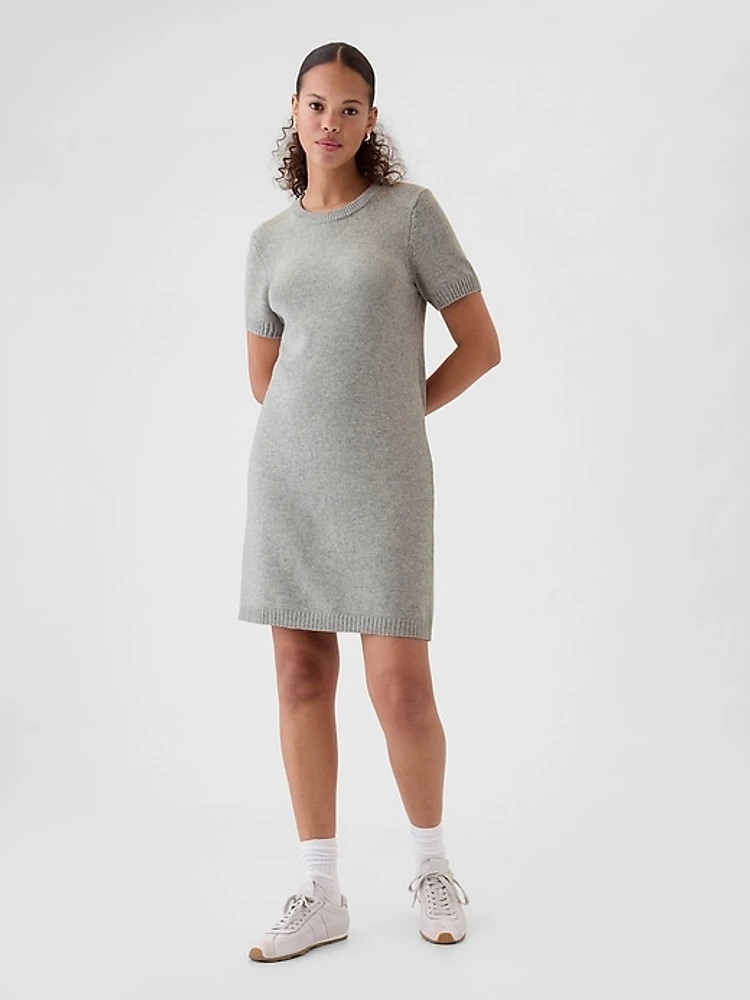 CashSoft Mini Sweater Dress