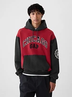 Chicago Logo Colorblock Hoodie