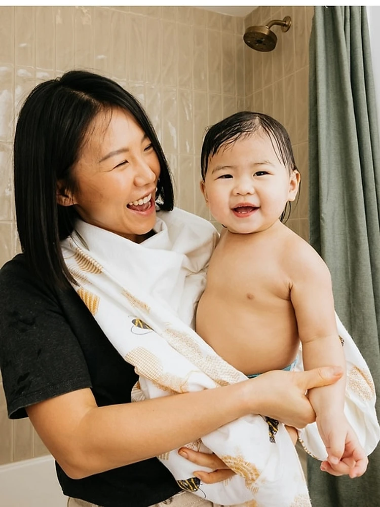 OneBerrie Classic Regular Baby Bath Cotton Bamboo Towel