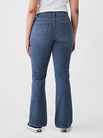 Mid Rise Baby Boot Jeans