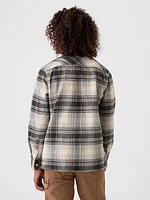 Kids Organic Cotton Flannel Shirt