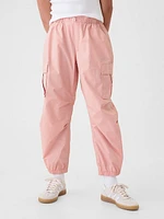 Kids Pull-On Cargo Parachute Pants