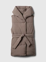 Duvet Wrap Puffer Vest