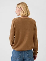 CashSoft V-Neck Sweater