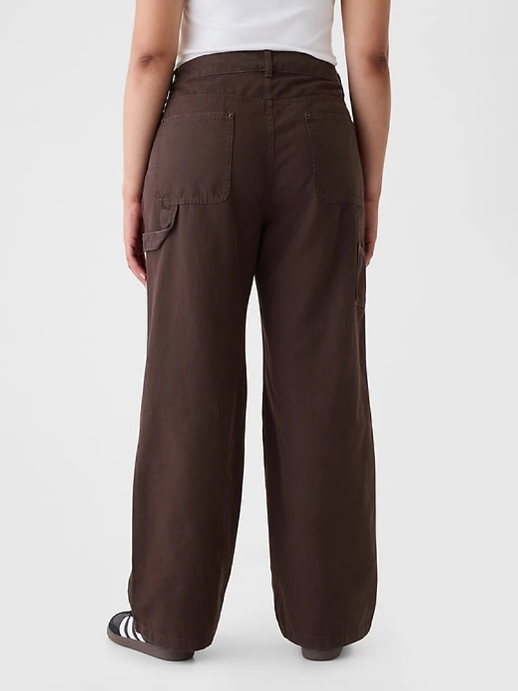 High Rise Double-Knee Carpenter Pants