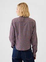 Organic Cotton Crop Shirt