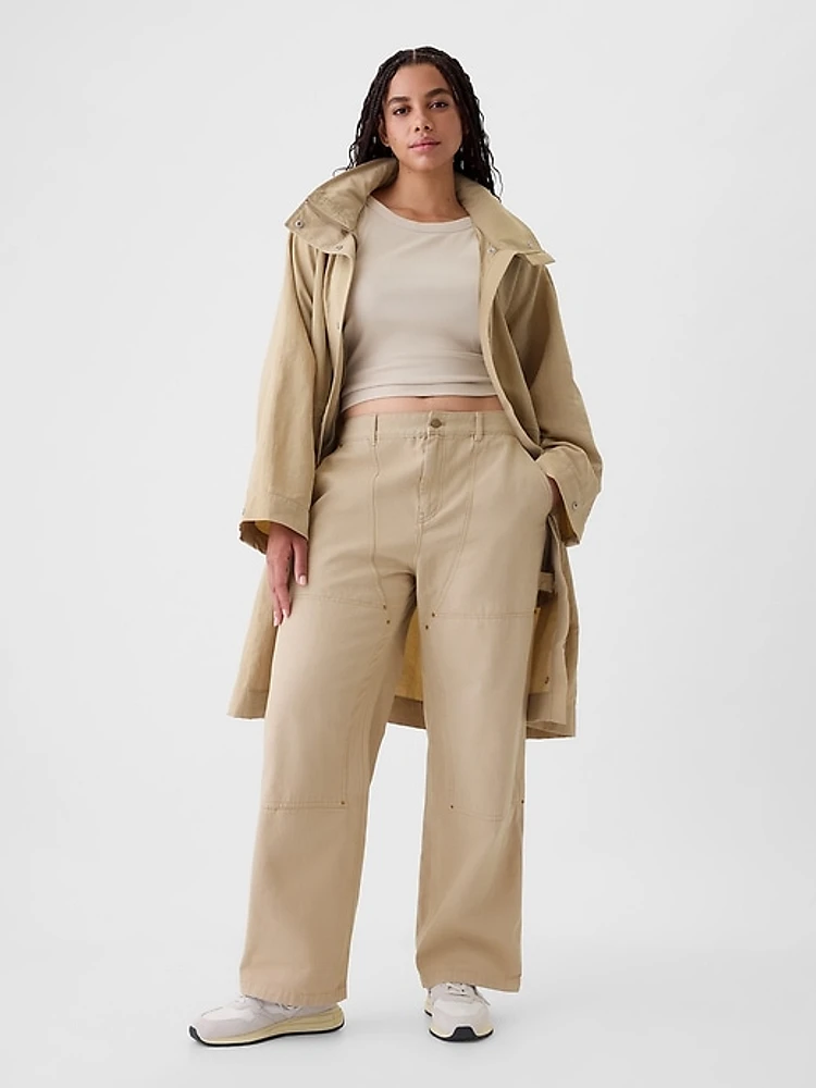 High Rise Double-Knee Carpenter Pants