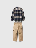 babyGap Flannel Outfit Set