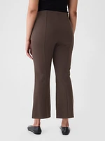 High Rise Ponte Crop Kick Pants