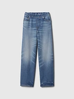 Kids UltraSoft Pull-On Baggy Jeans