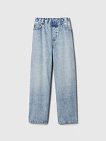 Kids UltraSoft Pull-On Baggy Jeans