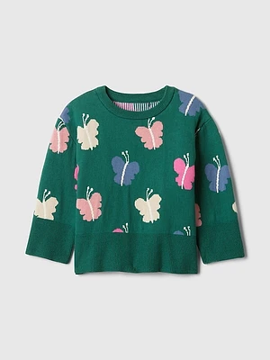 babyGap 24/7 Split-Hem Sweater