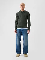 Merino Polo Sweater