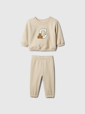 Baby Brannan Bear Logo Sweat Set