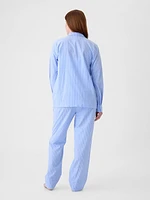 Maternity Poplin PJ Set