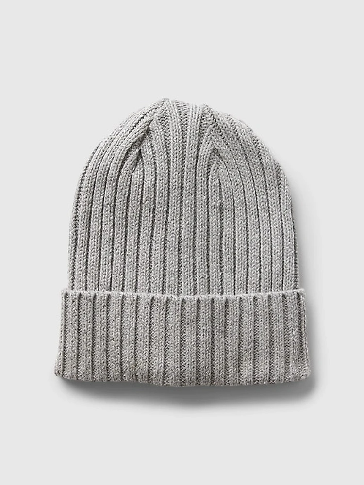 Kids Metallic Beanie