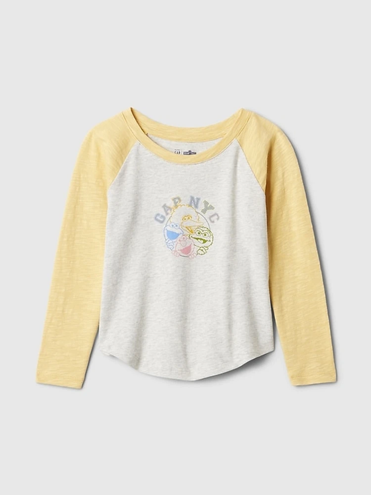 Baby & Toddler Sesame Street Raglan Graphic T-Shirt