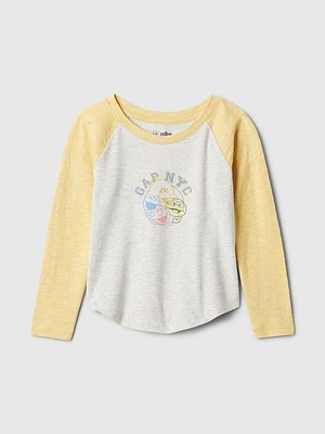 Baby & Toddler Sesame Street Raglan Graphic T-Shirt