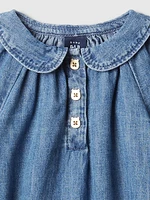 Baby Ruffle Denim Outfit Set