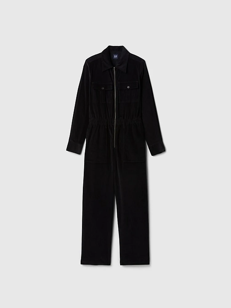 Corduroy Utility Jumpsuit