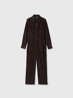 Corduroy Utility Jumpsuit