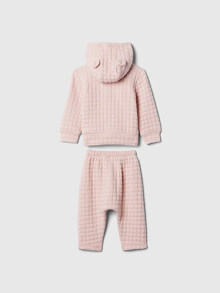 Baby Quilted Outfit Set