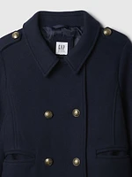 Kids Wool Peacoat