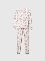 Kids Organic Brushed Cotton PJ Set