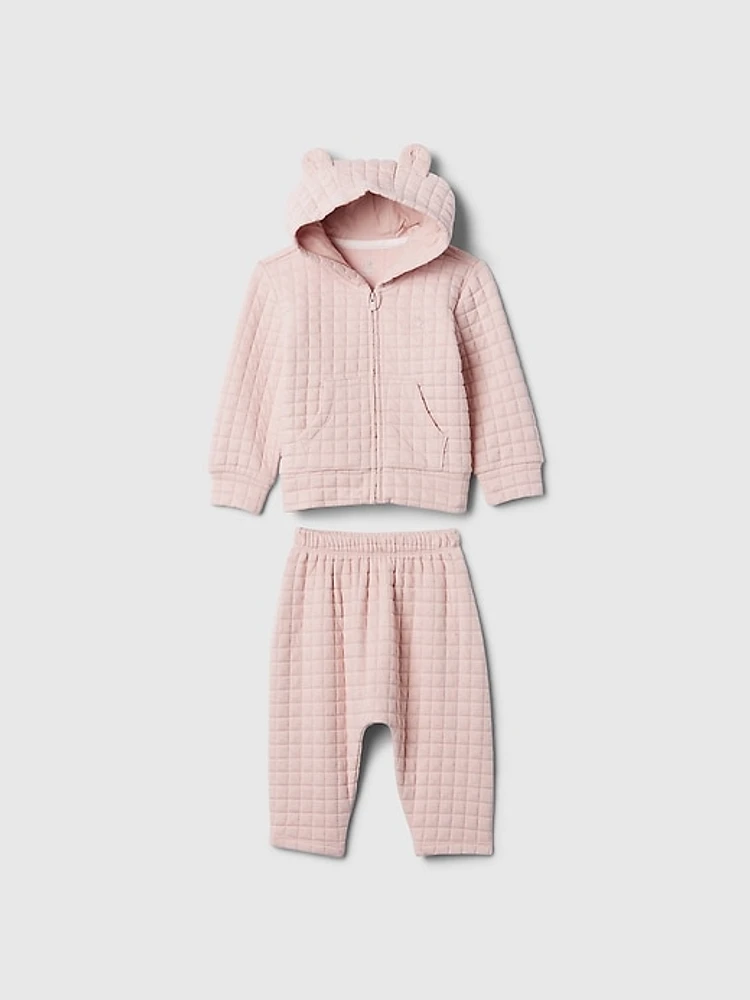 Baby Quilted Outfit Set