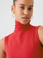 Featherweight Turtleneck Tank Top