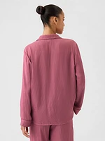 Satin PJ Shirt