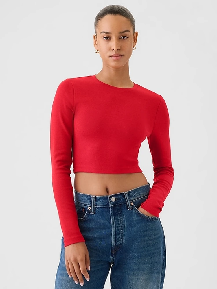 Modern Cropped T-Shirt