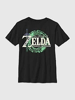 Kids Nintendo Zelda Tears of The Kingdom Logo Graphic Tee