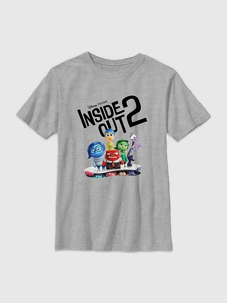 Kids Inside Out 2 Logo Graphic Tee