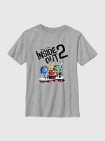 Kids Inside Out 2 Logo Graphic Tee