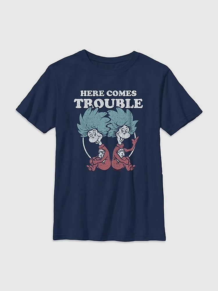 Kids Dr. Seuss Double Trouble Graphic Tee